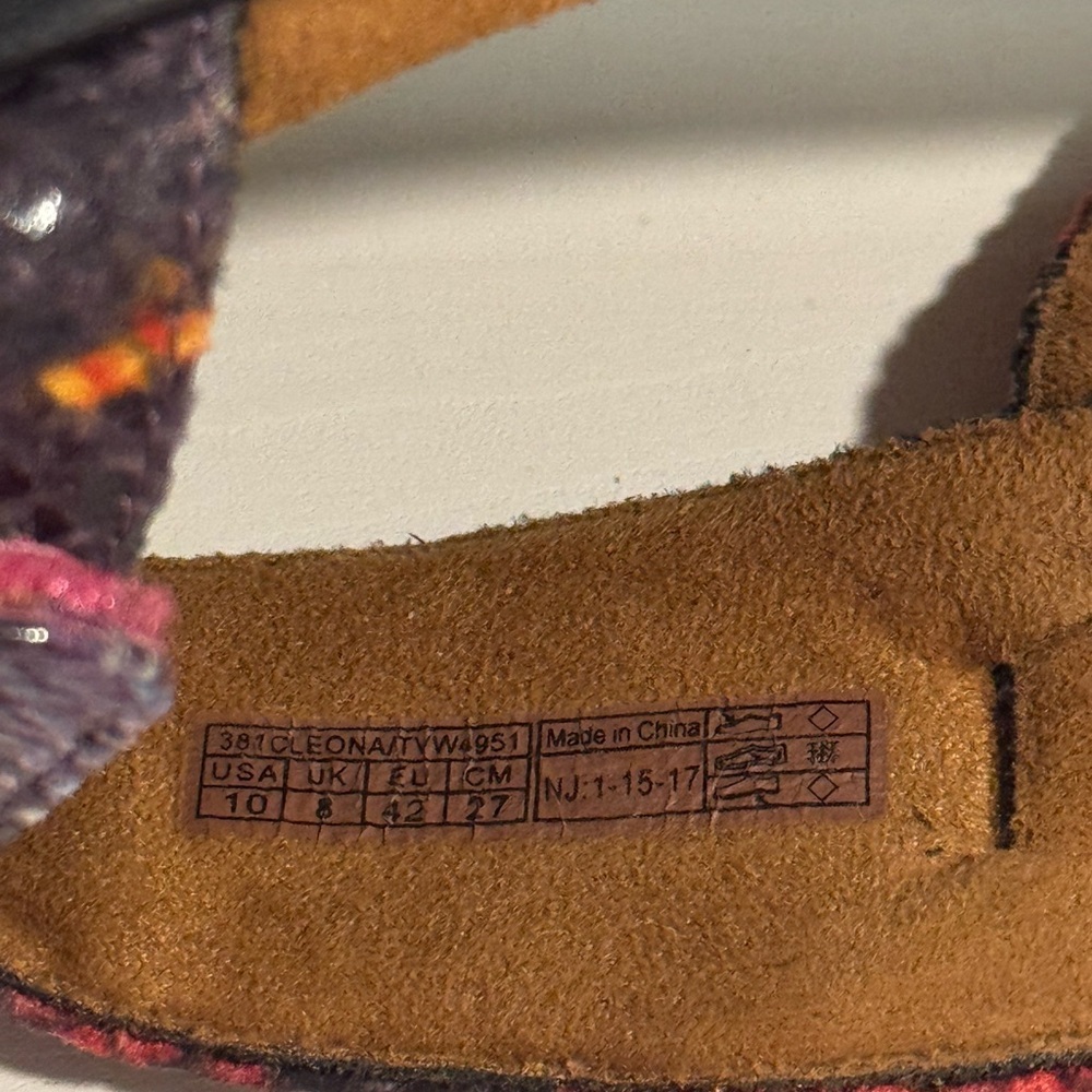 Vionic Multicolor Snake Print Sandals with Gold A… - image 6